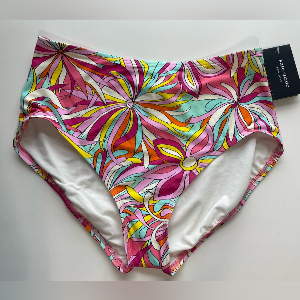 Kate Spade High Waisted Swimsuit Bottoms
